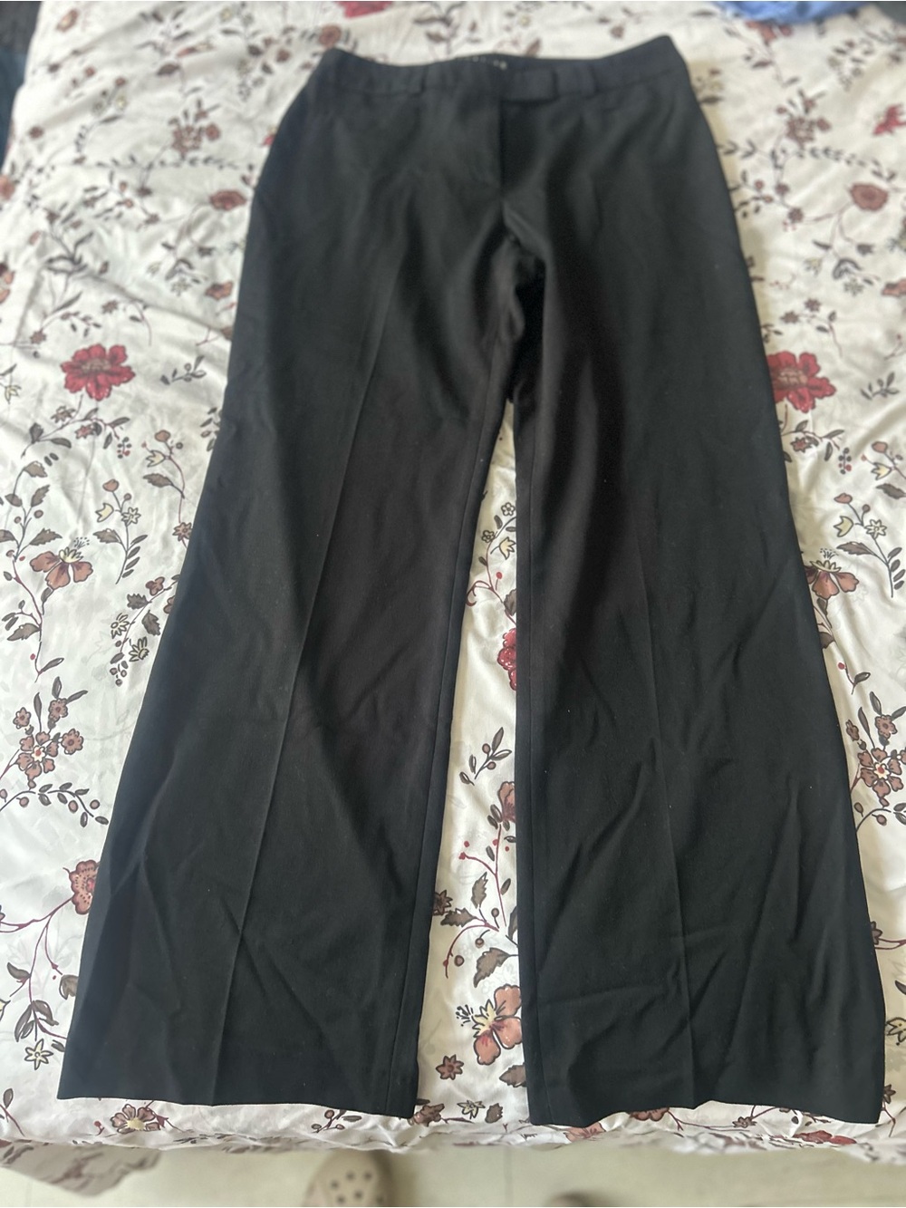 Thalian Black Pant with Pink Trim